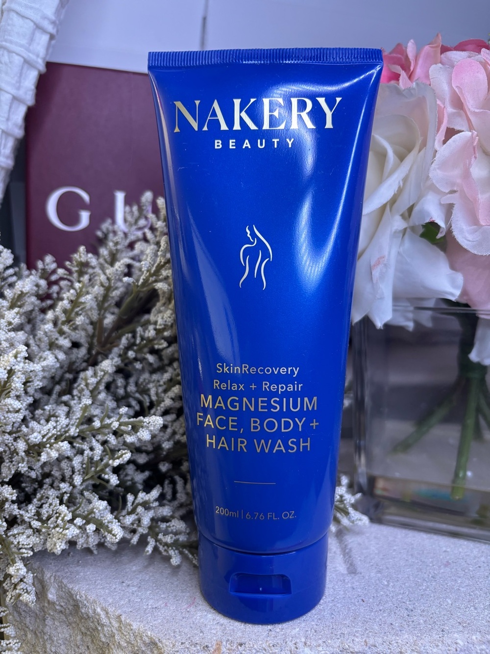 New & Seal-Nakery Beauty SkinRecovery Relax + Repair Magnesium Face, Body, Hair
